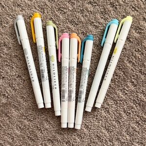 Mildliner Dual-Tip Highlighters - Vibrant Set